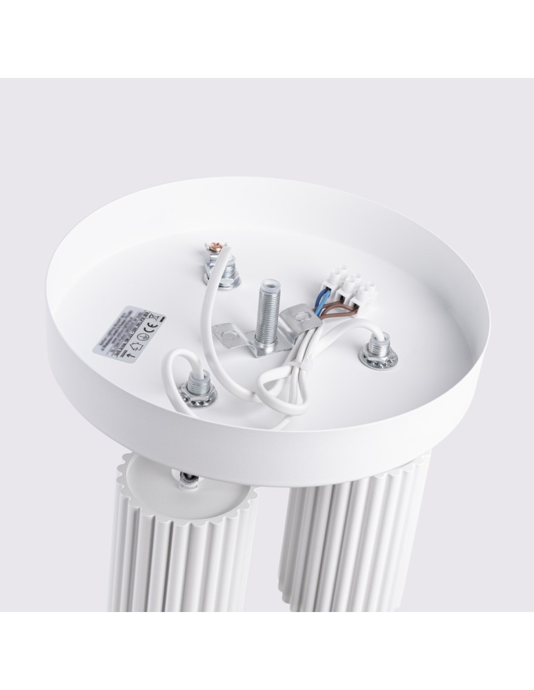 Adjustable ceiling lamps - spots - Sollux Plafond KARBON 3P white SL.1544 - product kolory-swiatla.pl 7