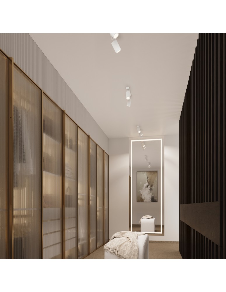 Adjustable ceiling lamps - spots - Sollux Plafond KARBON 3P white SL.1544 - product kolory-swiatla.pl 11