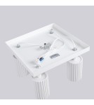 Adjustable ceiling lamps - spots - Sollux Plafond KARBON 4 white SL.1545 - product 7