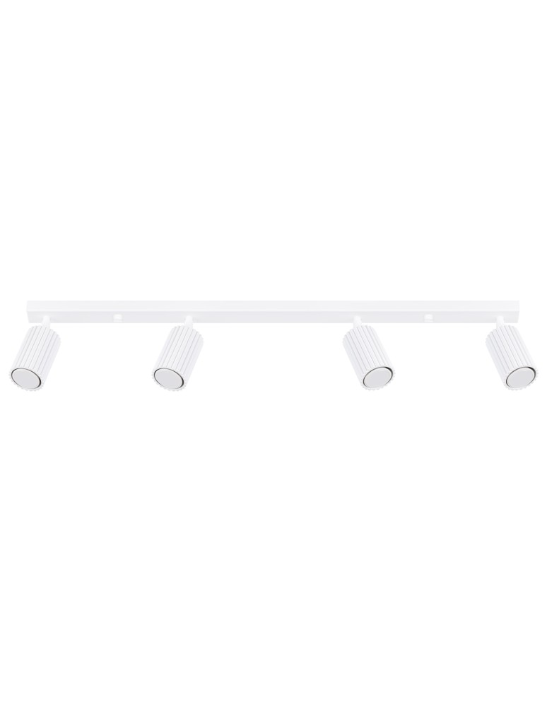 Adjustable ceiling lamps - spots - Sollux Plafon KARBON 4L white SL.1546 - product kolory-swiatla.pl 1