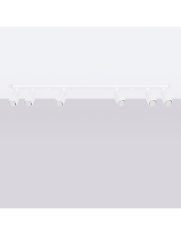 Sollux Plafon KARBON 6L biały SL.1547 - produkt 2