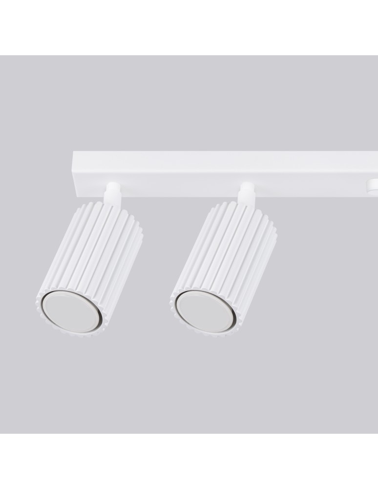 Adjustable ceiling lamps - spots - Sollux Plafon KARBON 6L white SL.1547 - product kolory-swiatla.pl 7