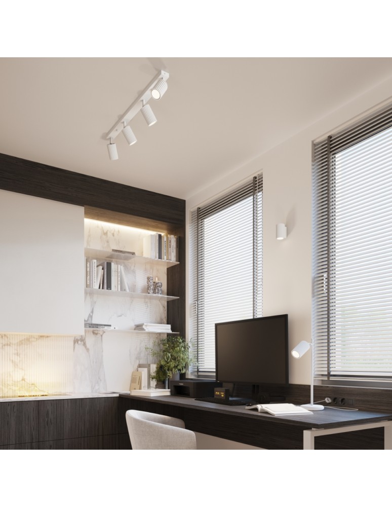 Desk lamps - Sollux KARBON desk lamp white SL.1548 - product kolory-swiatla.pl 11