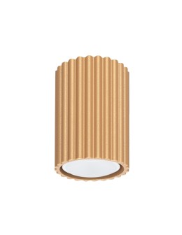 Sollux Plafon KARBON 10 złoty SL.1549