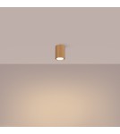 Gold ceiling fixtures - Sollux Plafond KARBON 10 gold SL.1549 - product 3