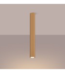 Gold ceiling fixtures - Sollux Plafond KARBON 60 gold SL.1553 - product 3