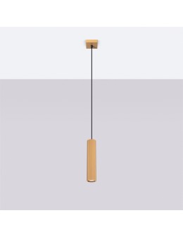 Sollux Lampa wisząca KARBON 1 złoty SL.1554 - produkt 2