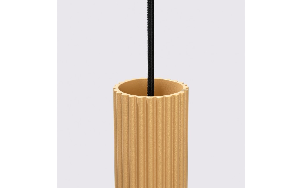 Sollux Lampa wisząca KARBON 1 złoty SL.1554