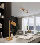 Pendant tube lamps - Sollux KARBON 2 pendant lamp gold SL.1555 - product 11