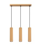 Pendant tube lamps - Sollux KARBON 3L gold pendant lamp SL.1556 - product 1