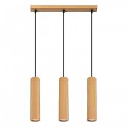 Sollux Lampa wisząca KARBON 3L złoty SL.1556