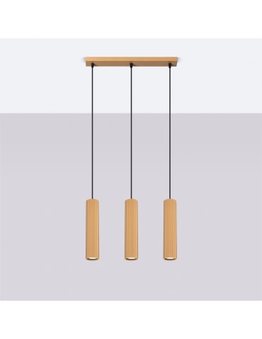 Sollux KARBON 3L gold pendant lamp SL.1556 - product 2
