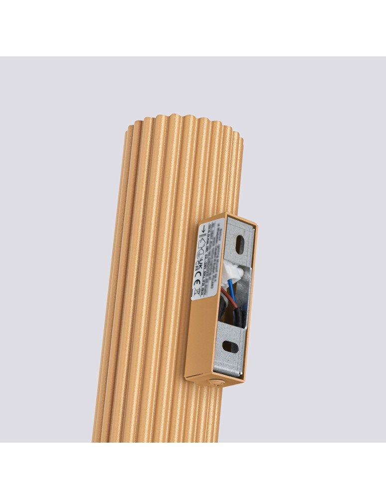 Gold wall lamps - Sollux Wall lamp KARBON 30 gold SL.1558 - product kolory-swiatla.pl 6