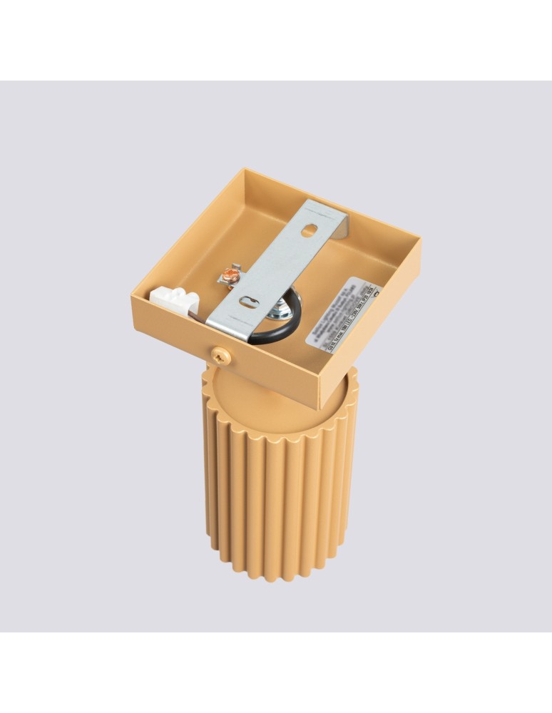 Adjustable wall lamps - Sollux Wall lamp KARBON gold SL.1559 - product kolory-swiatla.pl 4