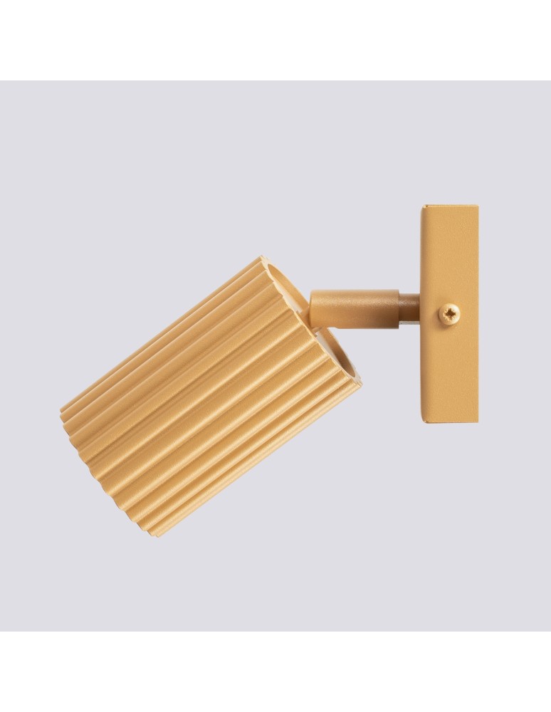 Adjustable wall lamps - Sollux Wall lamp KARBON gold SL.1559 - product kolory-swiatla.pl 5