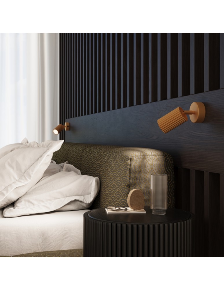 Adjustable wall lamps - Sollux Wall lamp KARBON gold SL.1559 - product kolory-swiatla.pl 10