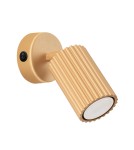 Adjustable wall lamps - Sollux Wall lamp KARBON gold with switch SL.1560 - product 1