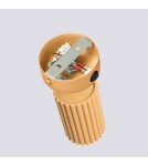 Adjustable wall lamps - Sollux Wall lamp KARBON gold with switch SL.1560 - product 5