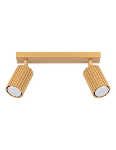 Sollux Plafond KARBON 2 gold SL.1561