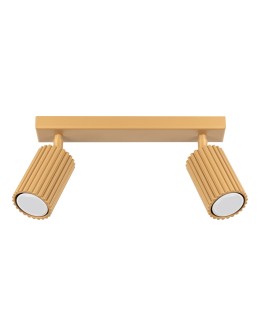 Sollux Plafon KARBON 2 złoty SL.1561