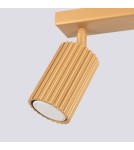 Adjustable ceiling lamps - spots - Sollux Plafond KARBON 2 gold SL.1561 - product 6