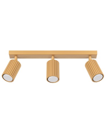 Sollux Plafon KARBON 3L gold SL.1562