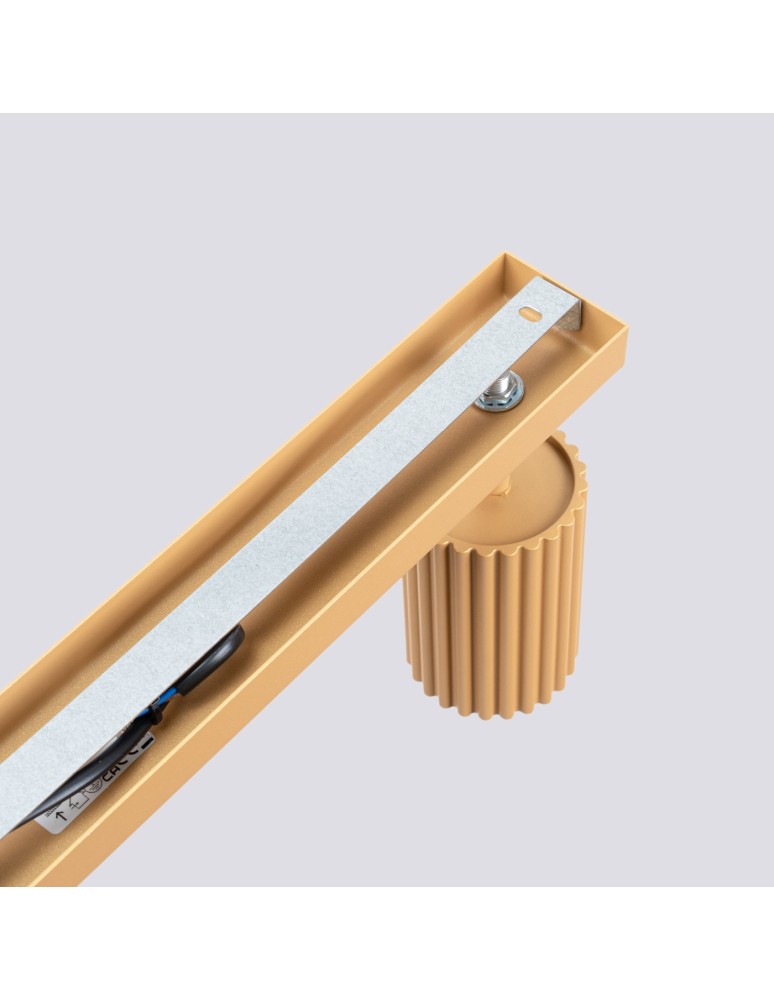 Adjustable ceiling lamps - spots - Sollux Plafon KARBON 3L gold SL.1562 - product kolory-swiatla.pl 4