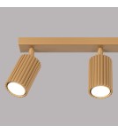 Adjustable ceiling lamps - spots - Sollux Plafon KARBON 3L gold SL.1562 - product 6