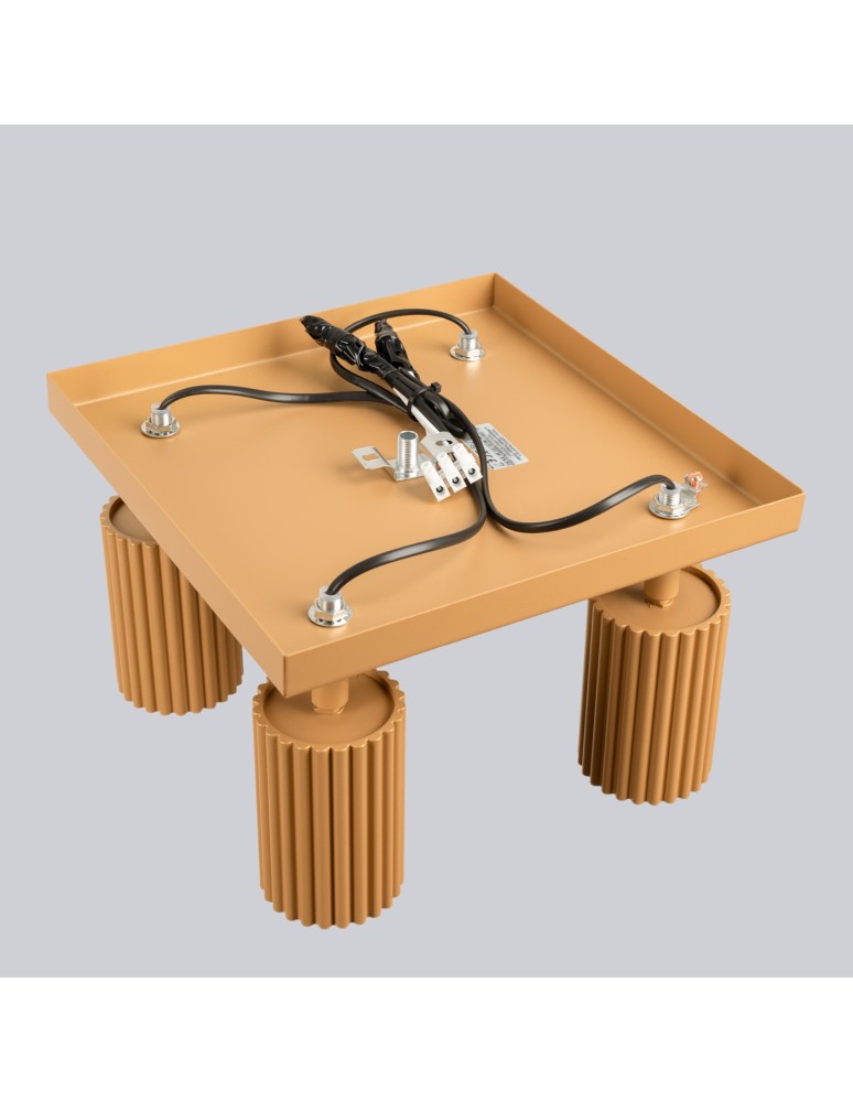 Adjustable ceiling lamps - spots - Sollux Plafond KARBON 4 gold SL.1564 - product kolory-swiatla.pl 8