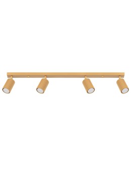 Sollux Plafon KARBON 4L gold SL.1565