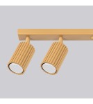 Adjustable ceiling lamps - spots - Sollux Plafon KARBON 6L gold SL.1566 - product 4