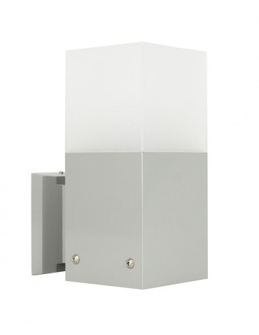 SU-MA CUBE MAX 1x20W E27 230V Silver CB-MAX K AL Wall lamp.