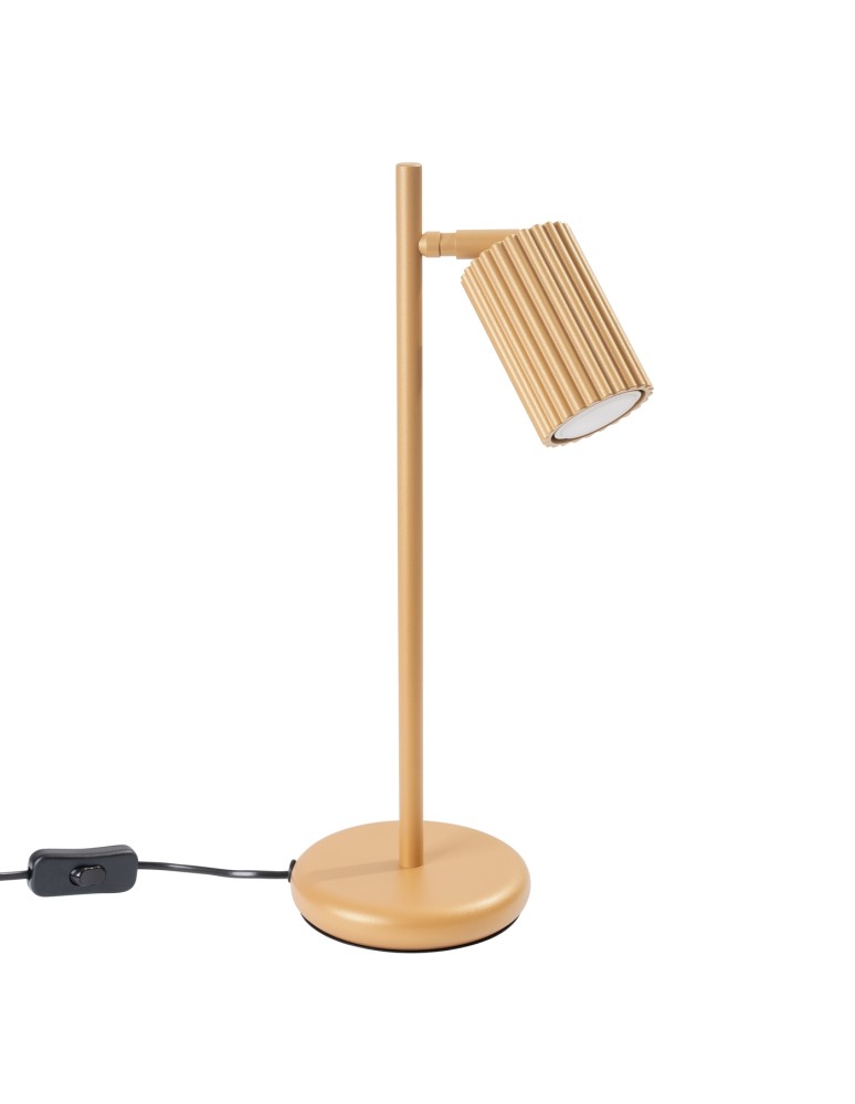 Desk lamps - Sollux KARBON desk lamp gold SL.1567 - product kolory-swiatla.pl 1