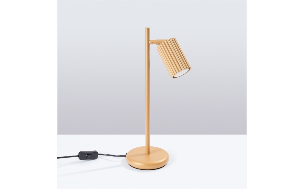 Sollux Lampa biurkowa KARBON złota SL.1567