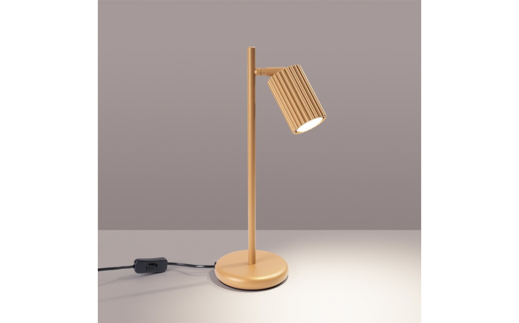 Sollux Lampa biurkowa KARBON złota SL.1567