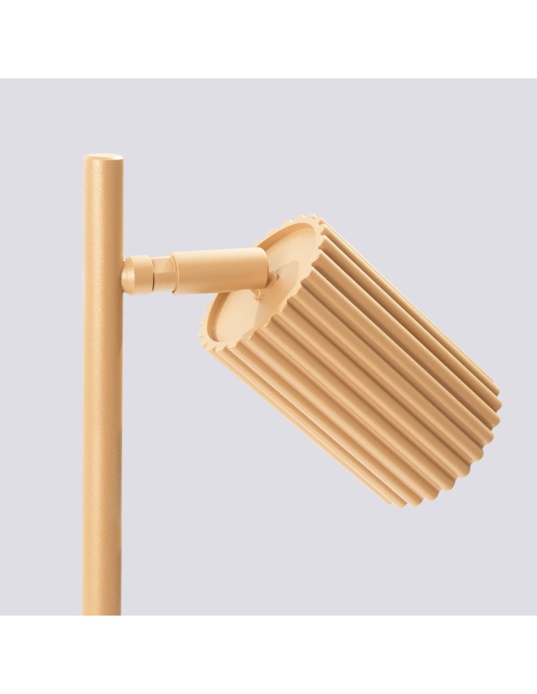 Desk lamps - Sollux KARBON desk lamp gold SL.1567 - product kolory-swiatla.pl 4