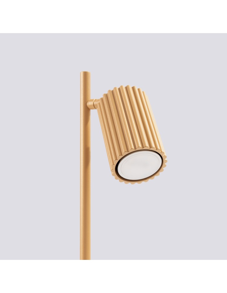 Desk lamps - Sollux KARBON desk lamp gold SL.1567 - product kolory-swiatla.pl 5