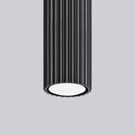 Sollux Plafon KARBON 40 czarny SL.1571