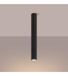 Black ceiling fixtures - Sollux Plafond KARBON 60 black SL.1572 - product 3