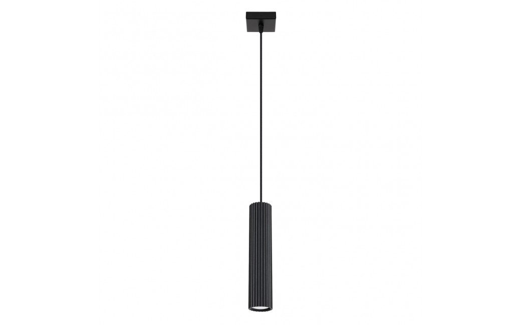 Sollux Lampa wisząca KARBON 1 czarny SL.1573