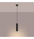 Pendant tube lamps - Sollux KARBON 1 pendant lamp black SL.1573 - product 3