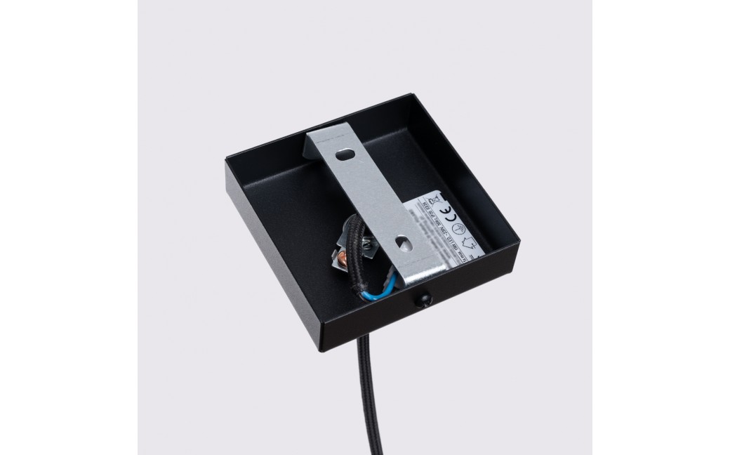 Sollux Lampa wisząca KARBON 1 czarny SL.1573