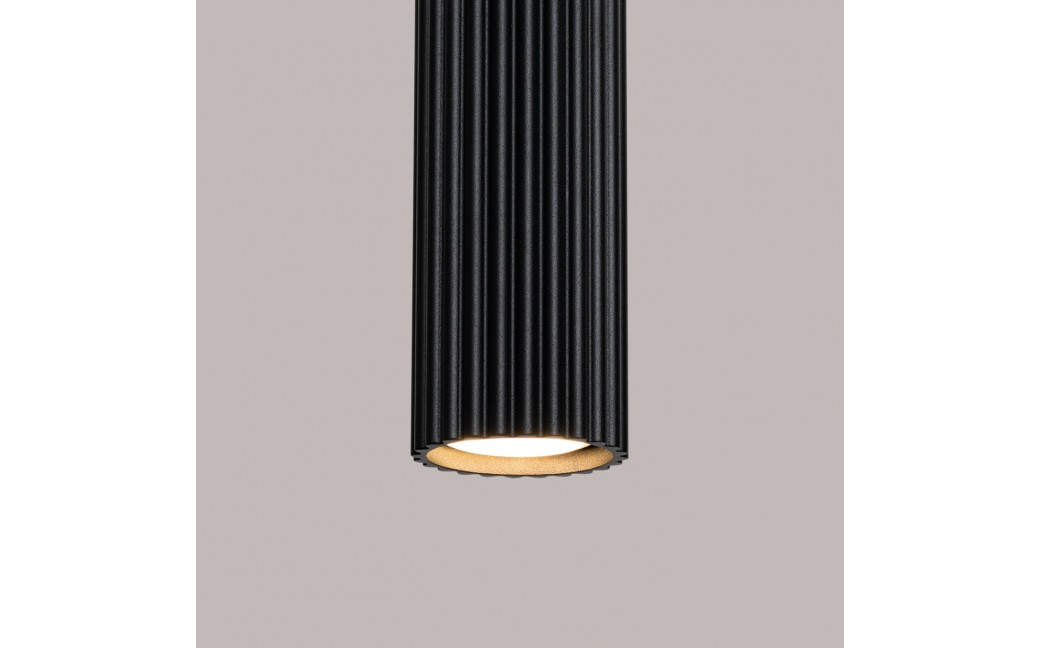 Sollux Lampa wisząca KARBON 1 czarny SL.1573