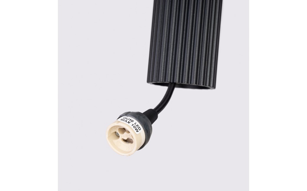 Sollux Lampa wisząca KARBON 1 czarny SL.1573