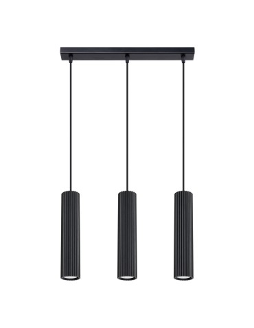 Sollux KARBON 3L pendant lamp black SL.1575