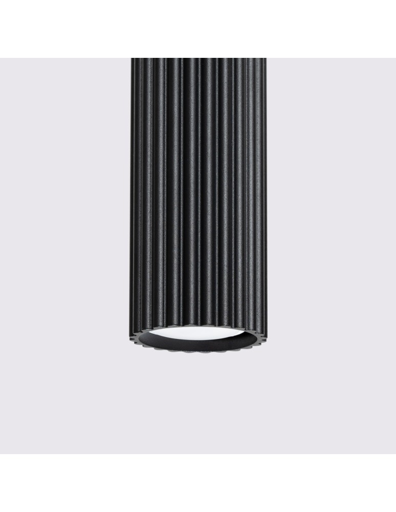 Pendant tube lamps - Sollux KARBON 3L pendant lamp black SL.1575 - product kolory-swiatla.pl 9