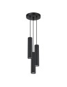 View Sollux KARBON 3P pendant lamp black SL.1576