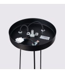 Pendant tube lamps - Sollux KARBON 3P pendant lamp black SL.1576 - product 6
