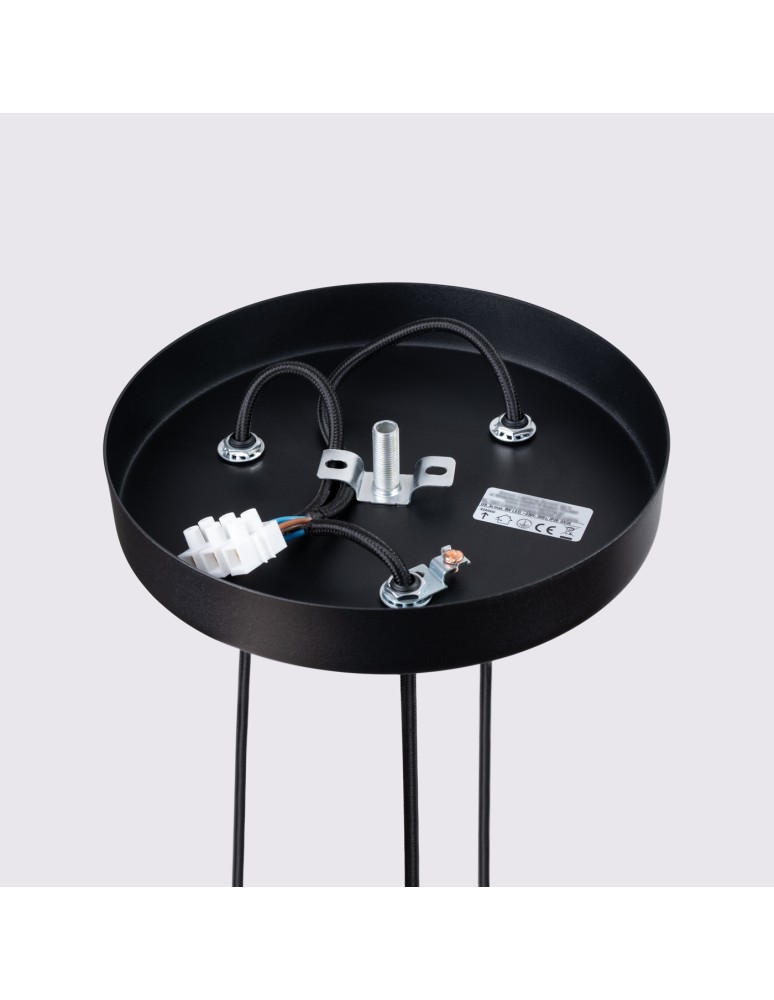 Pendant tube lamps - Sollux KARBON 3P pendant lamp black SL.1576 - product kolory-swiatla.pl 6