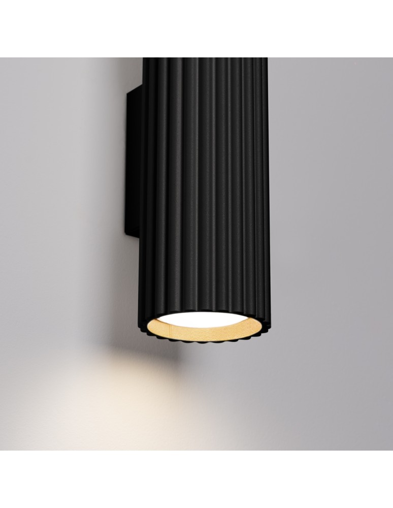 Tube wall lamps - Sollux Wall lamp KARBON 30 black SL.1577 - product kolory-swiatla.pl 5